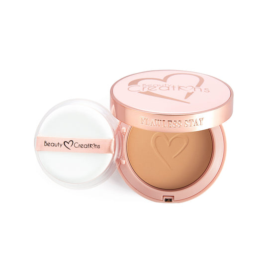 Beauty Creations Flawless Stay Powder Foundation - FSP 8