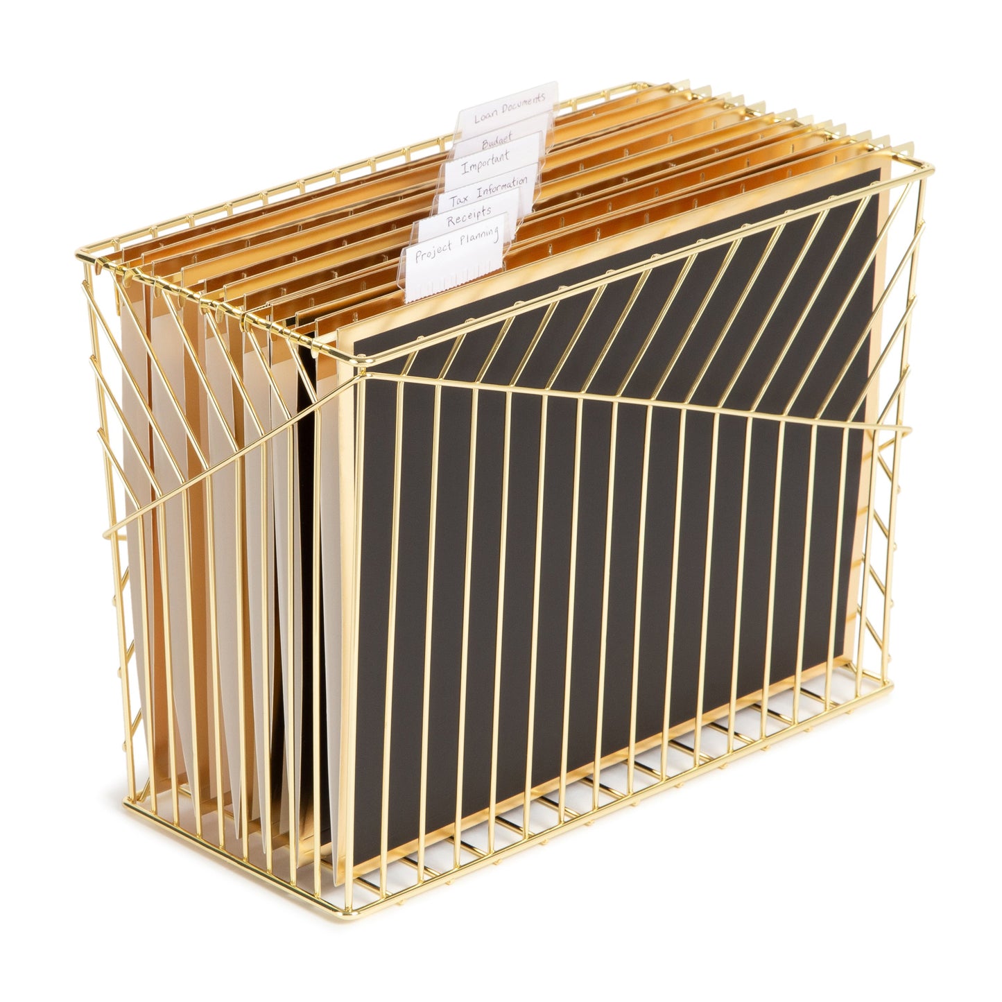 U Brands Assorted Hanging File Folders - Classic, 6 pk