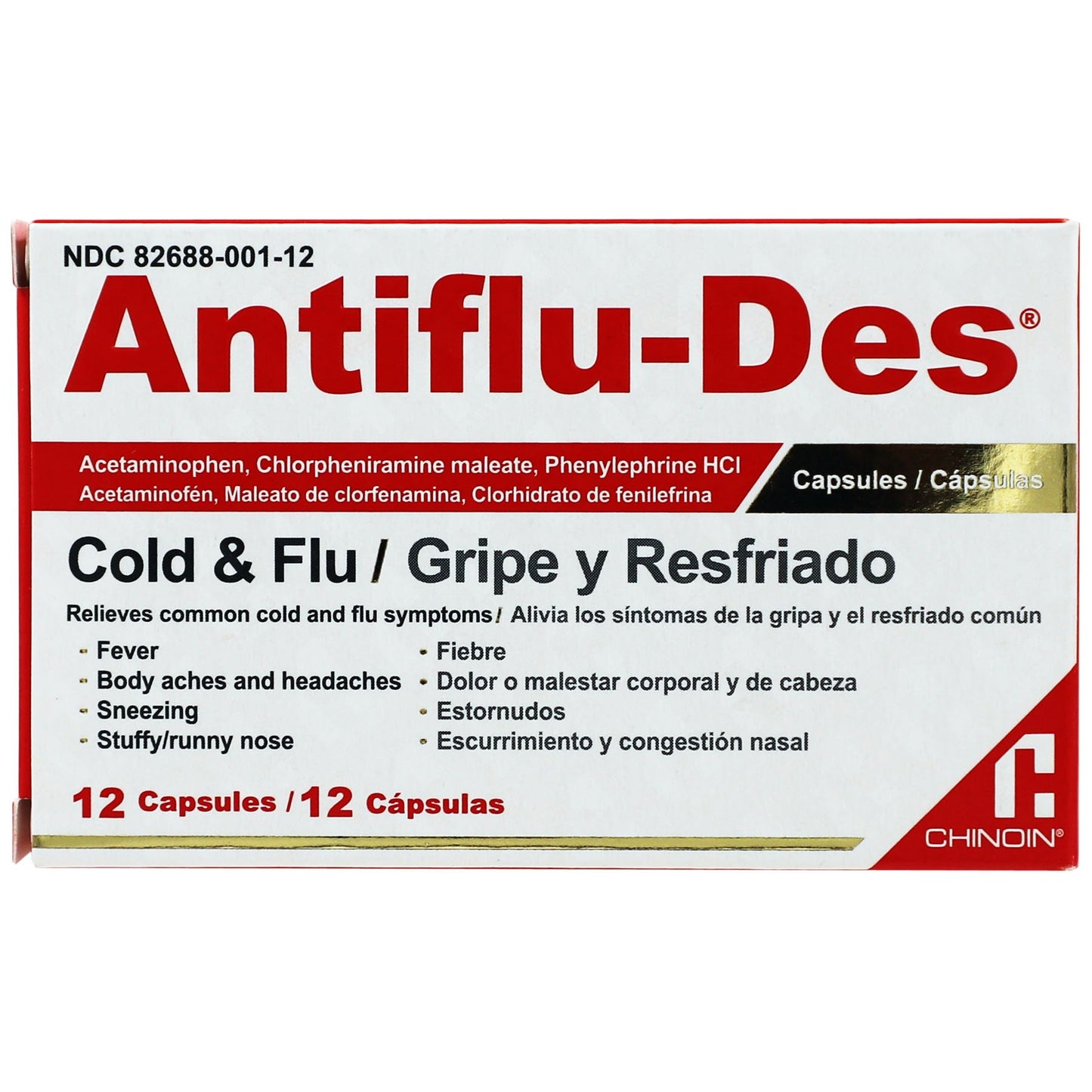 Antiflu-Des Cold & Flu Capsules