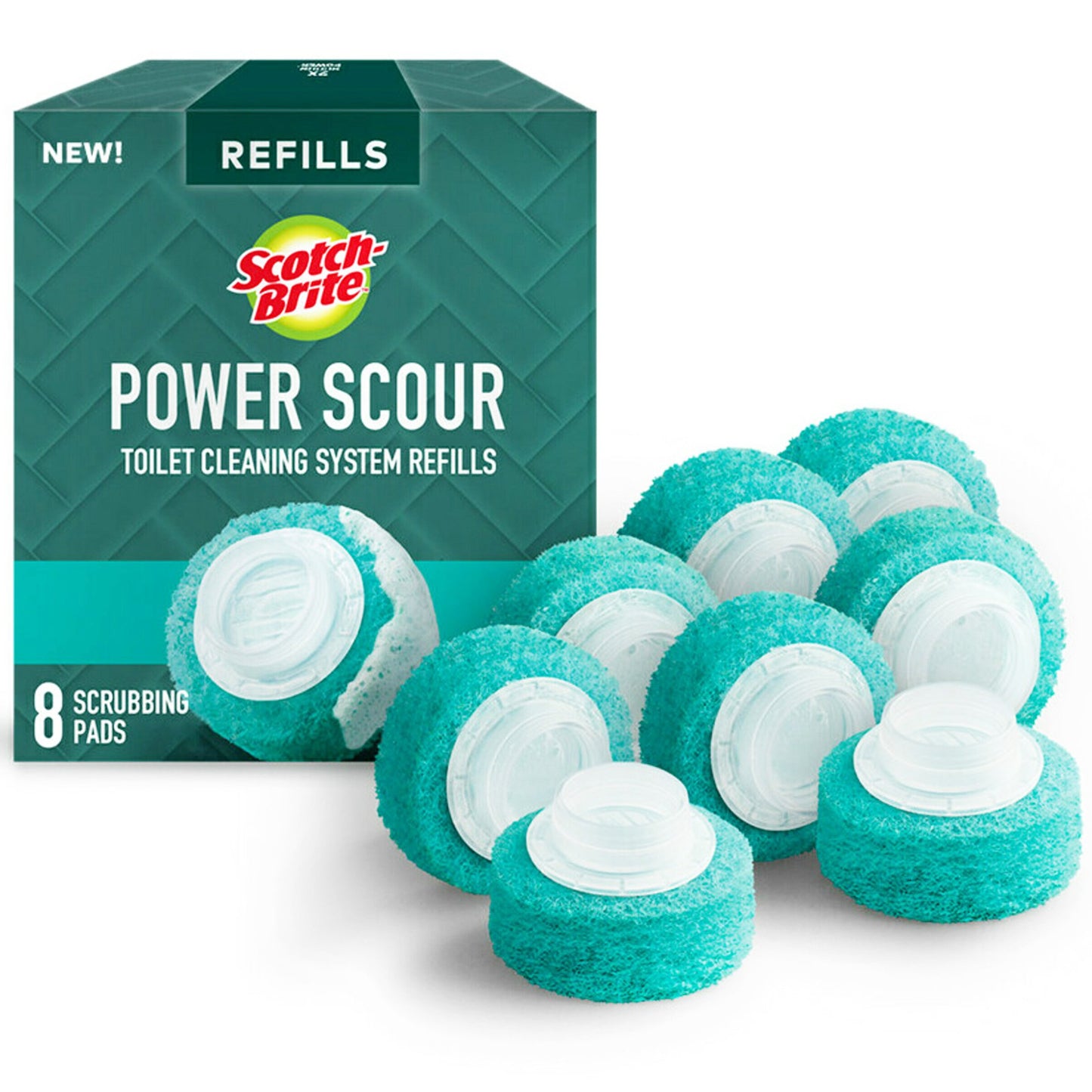 Scotch-Brite Power Scour Toilet Cleaning System Refills