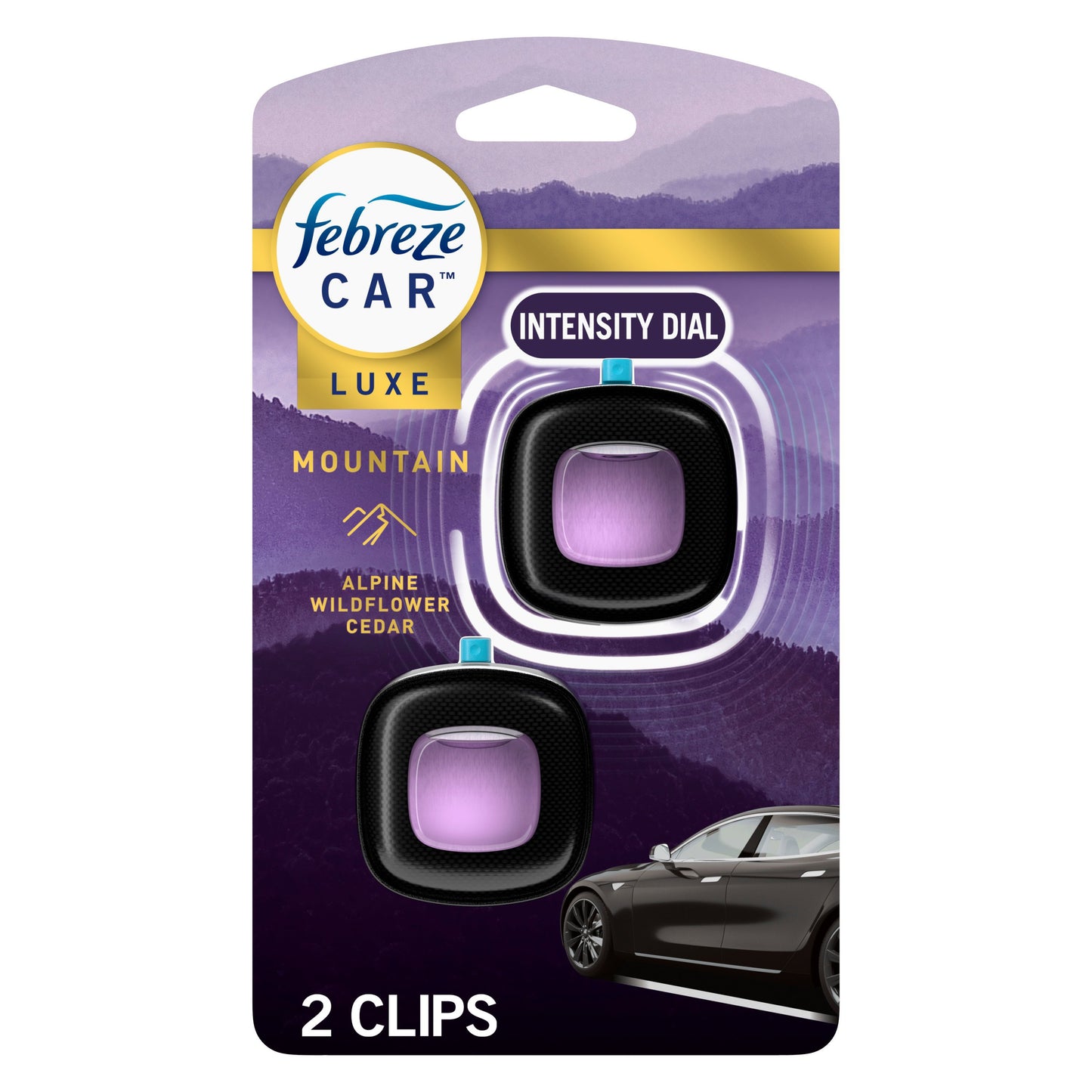 Febreze Car Vent Clip Air Fresheners - Mountain