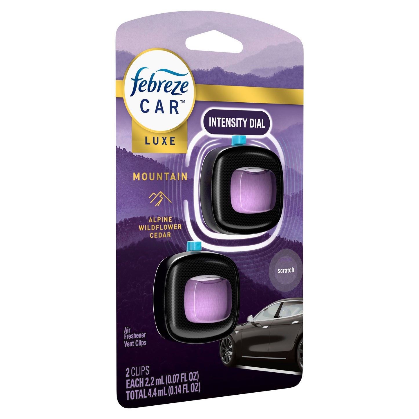 Febreze Car Vent Clip Air Fresheners - Mountain