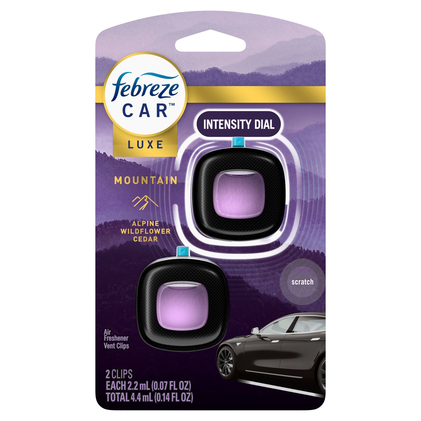 Febreze Car Vent Clip Air Fresheners - Mountain