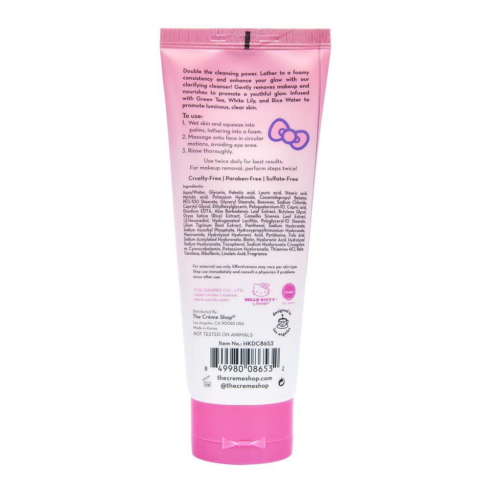 The Crème Shop X Hello Kitty Double Cleanse