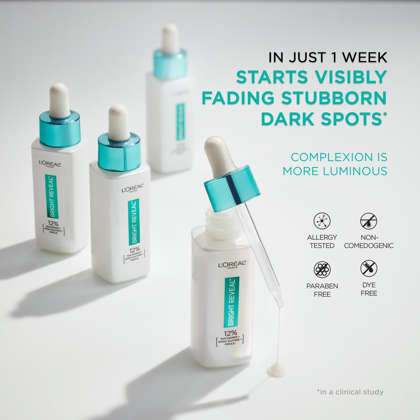 L'Oréal Paris Bright Reveal 12 Percent Niacinamide Dark Spot Serum