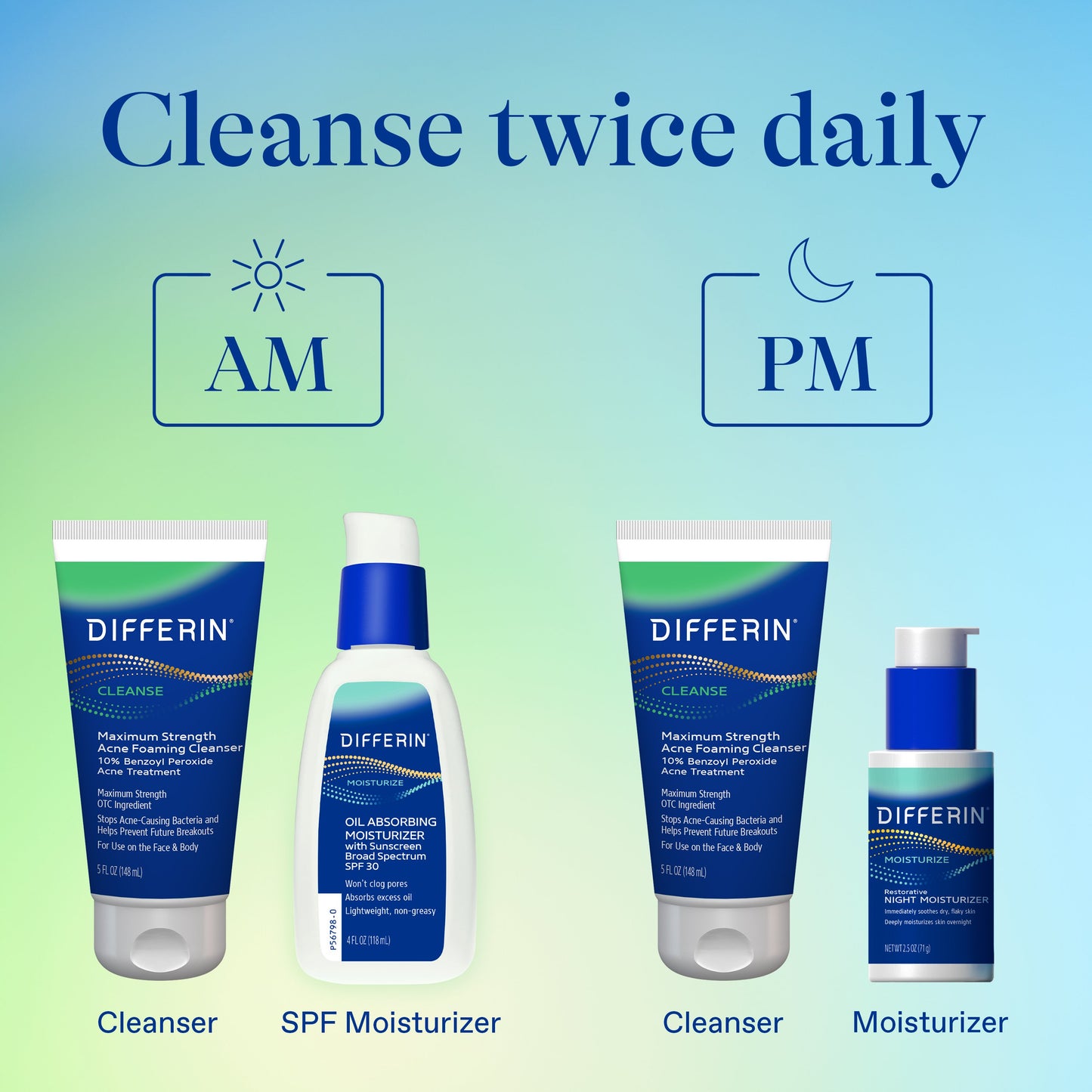 Differin Maximum Strength Acne Foaming Cleanser