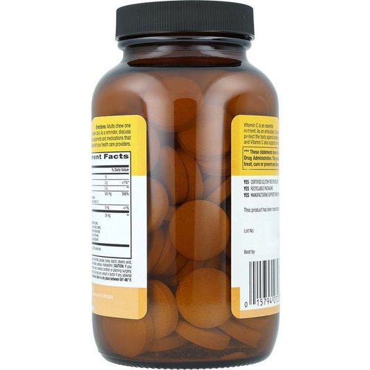 Country Life Chewable Vitamin C Wafers - 500 mg