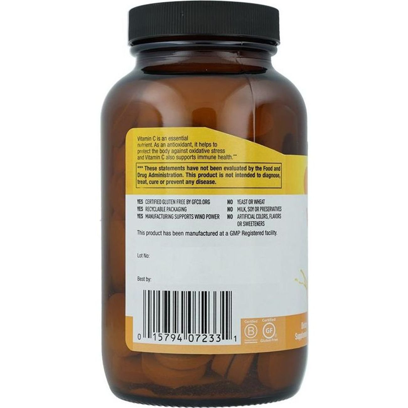 Country Life Chewable Vitamin C Wafers - 500 mg