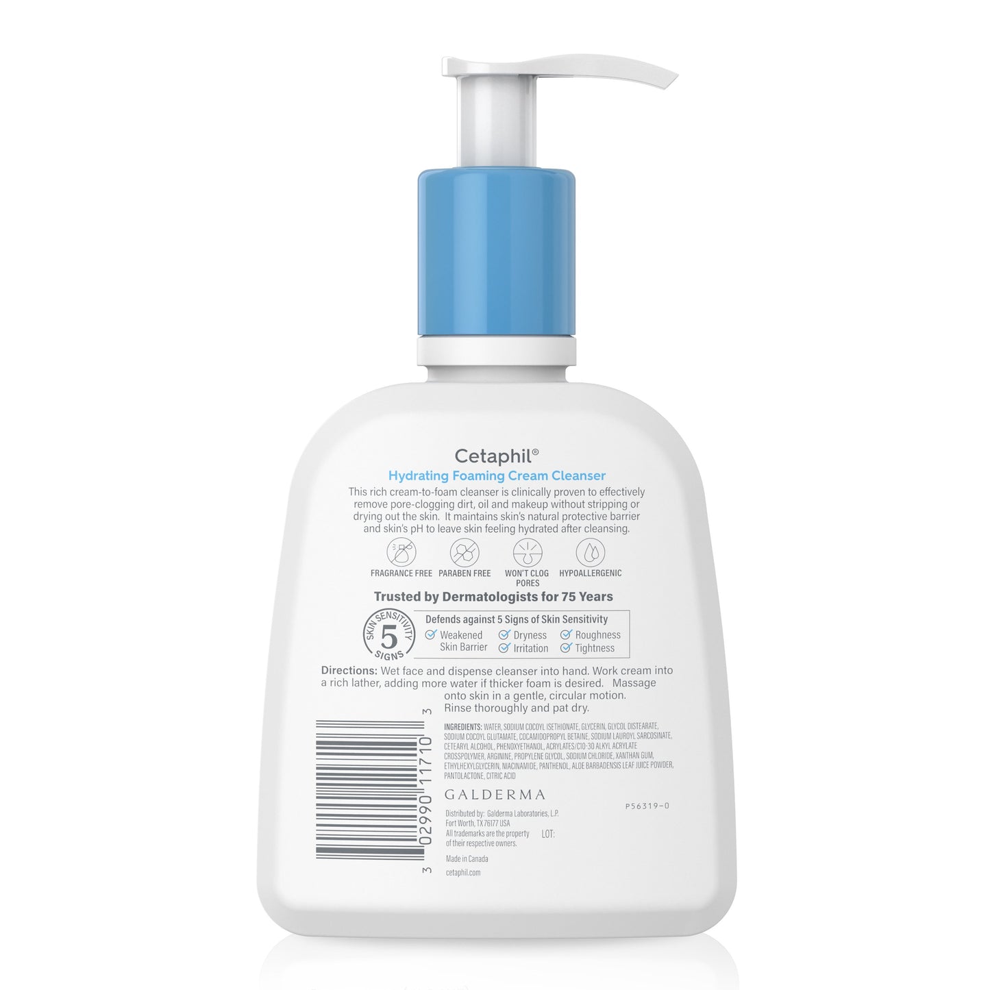 Cetaphil Hydrating Foaming Cream Cleanser