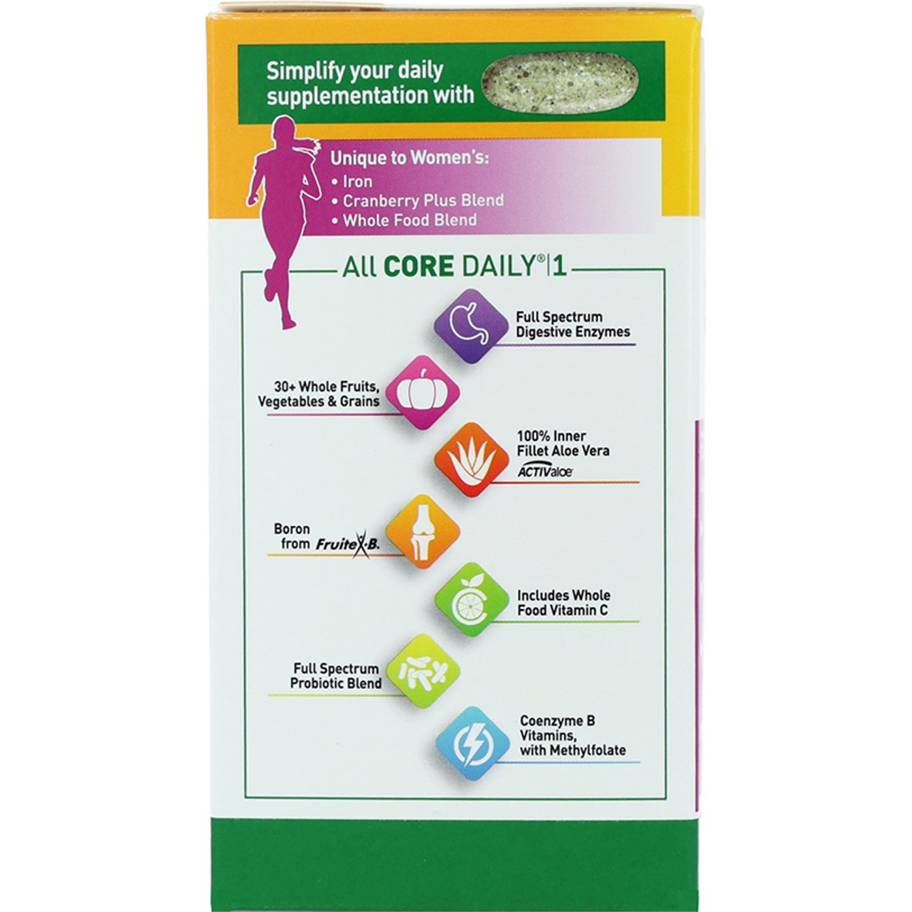 Country Life Vitamins Core Daily-1 Multivitamin for Women