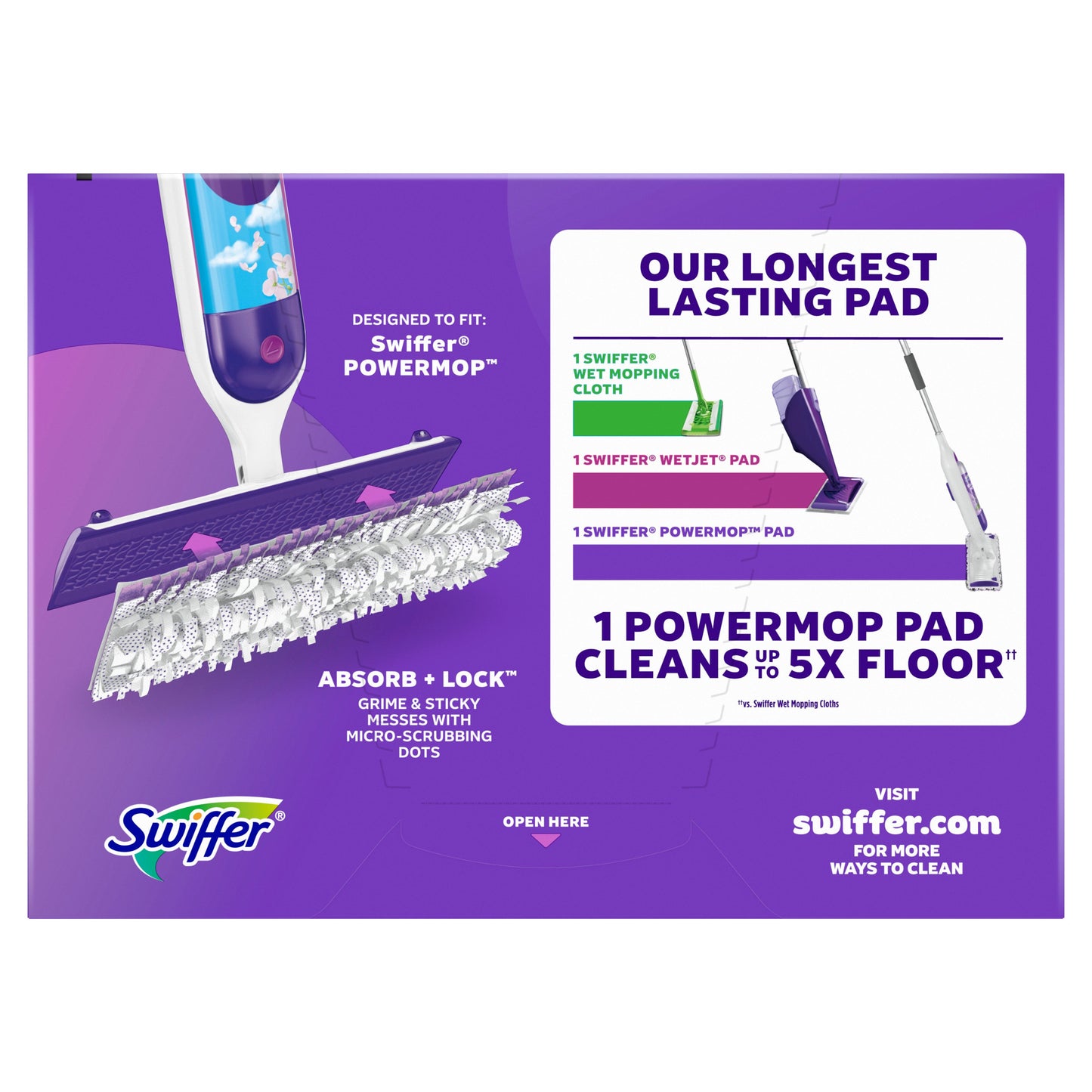 Swiffer Power Mop Pad Refills