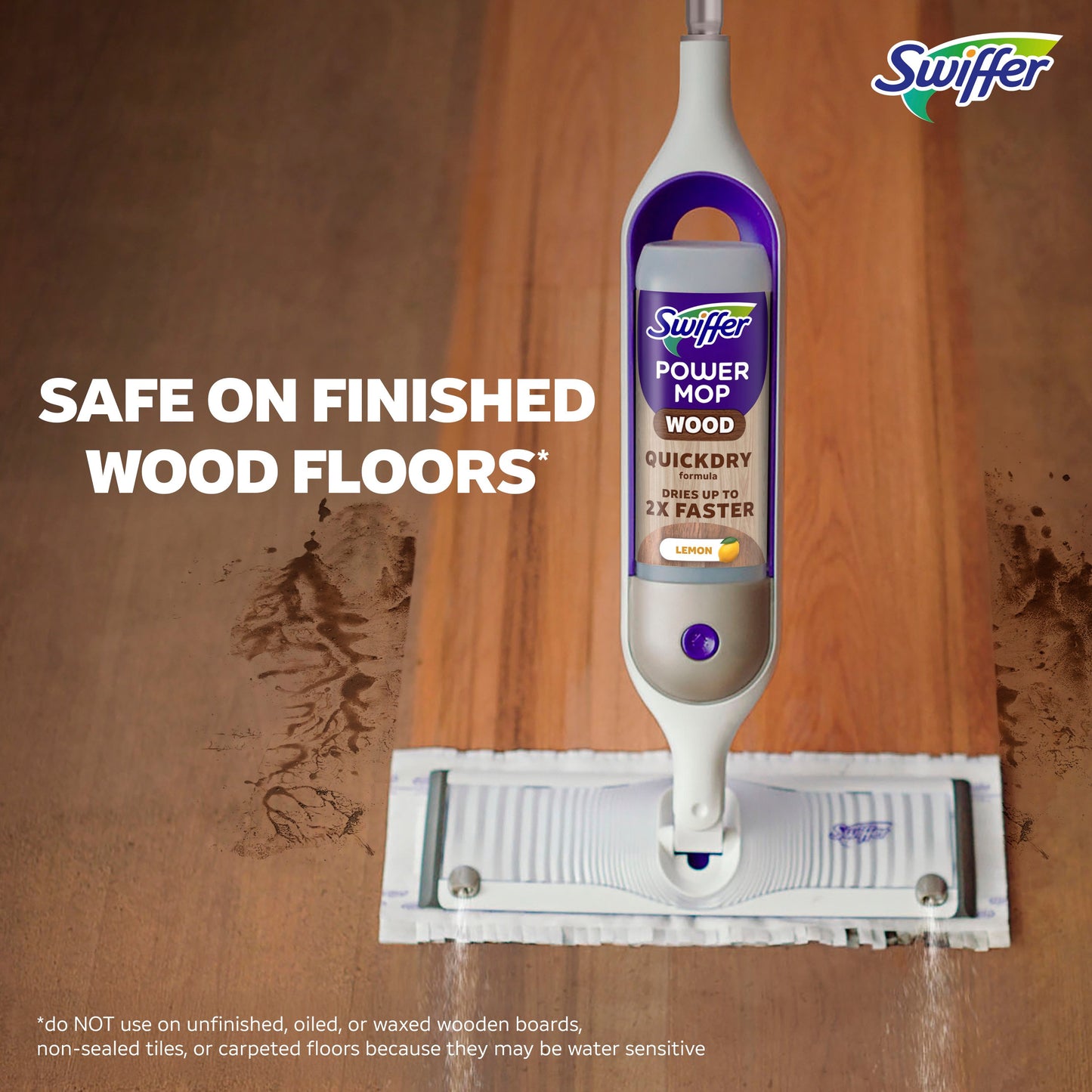 Swiffer Power Mop Wood Starter Kit