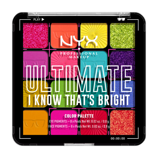 NYX Ultimate Shadow Palette - I Know That's Bright