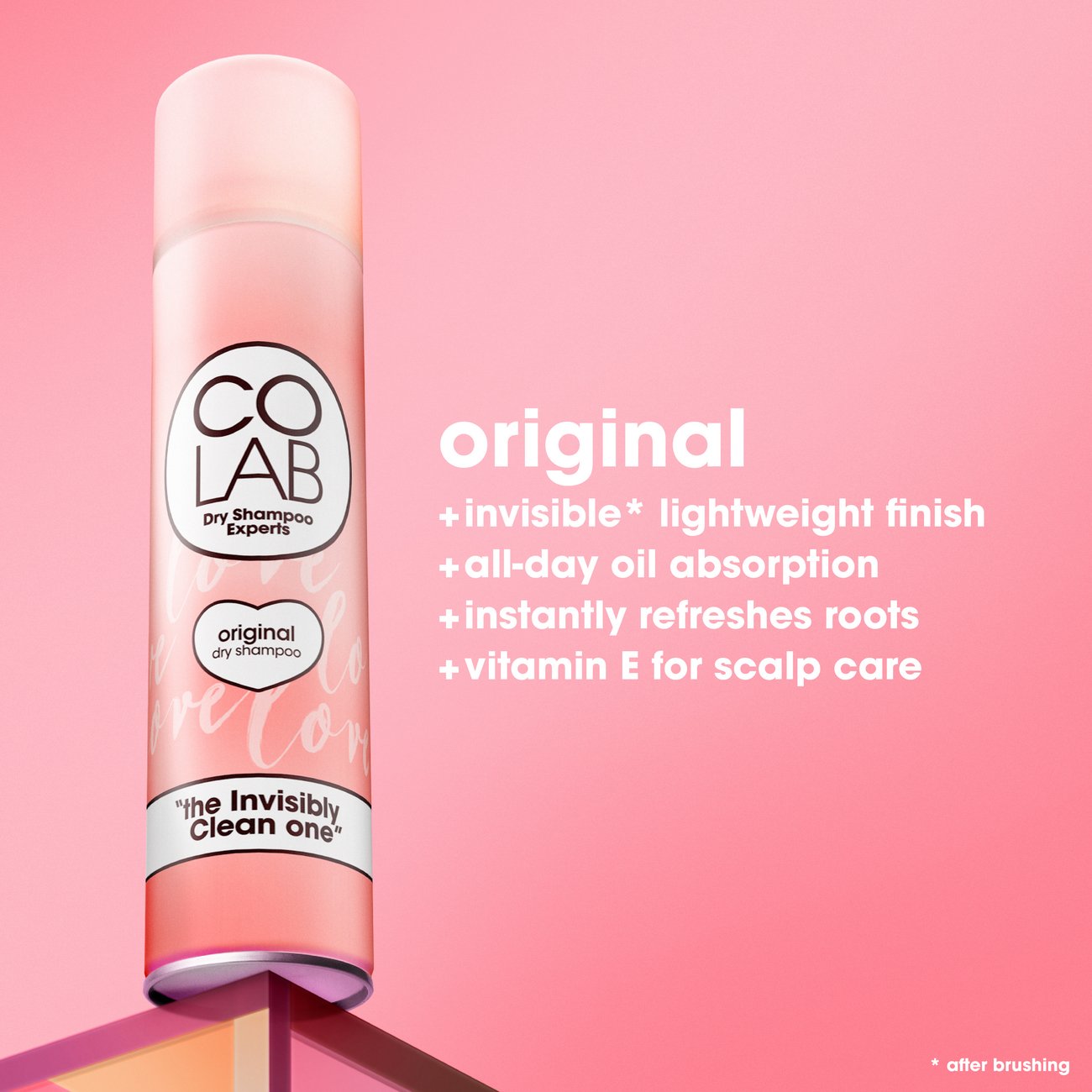 COLAB Dry Shampoo Original Supersize - Bergamot and Rose