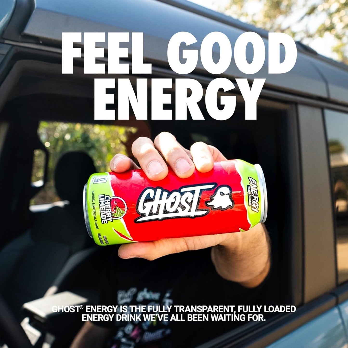 Ghost Zero Sugar Cherry Limeade Energy Drink