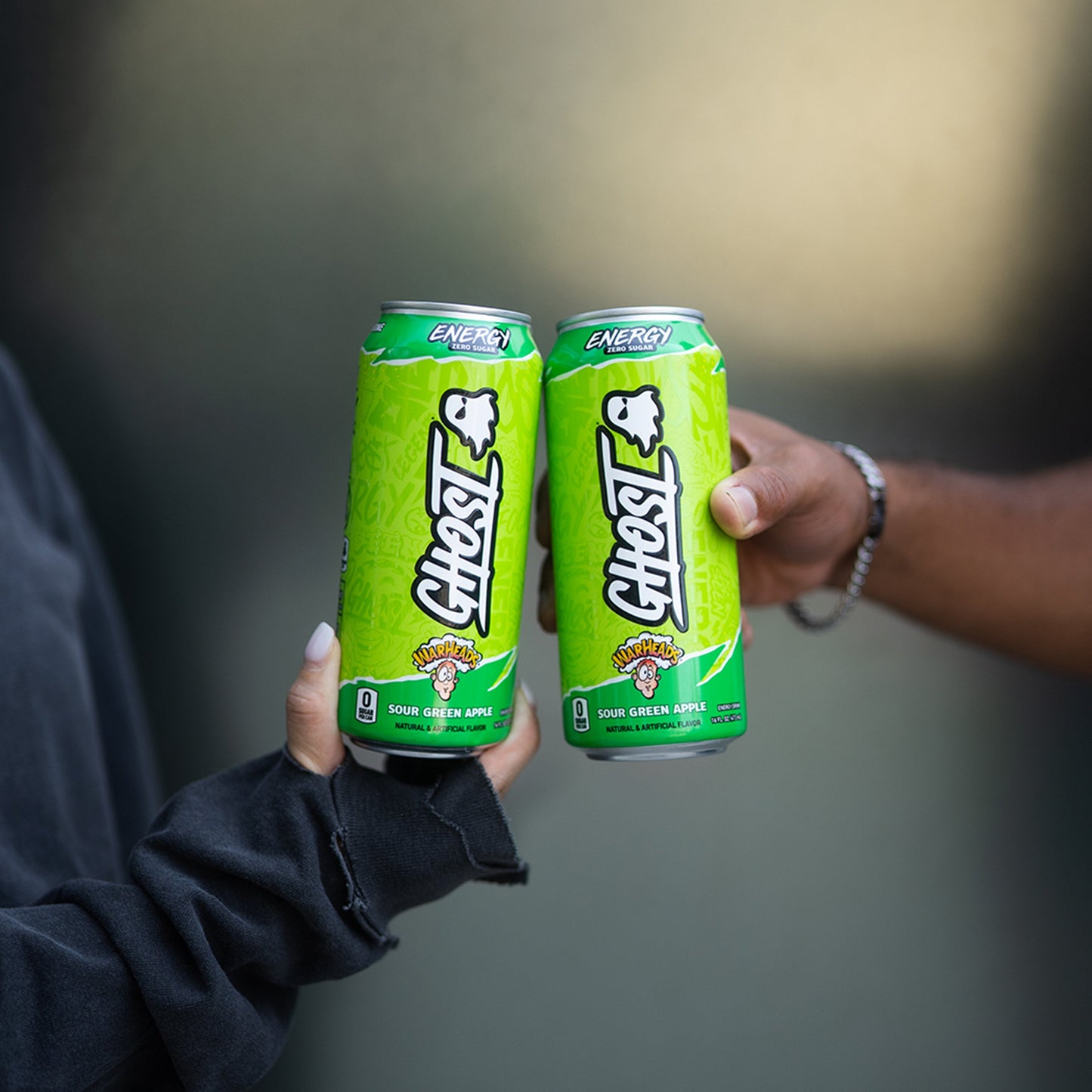 Ghost Zero Sugar Warheads Sour Green Apple Energy Drink