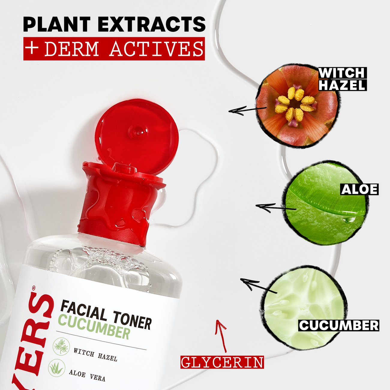 Thayers Witch Hazel Facial Toner - Cucumber, Alcohol Free