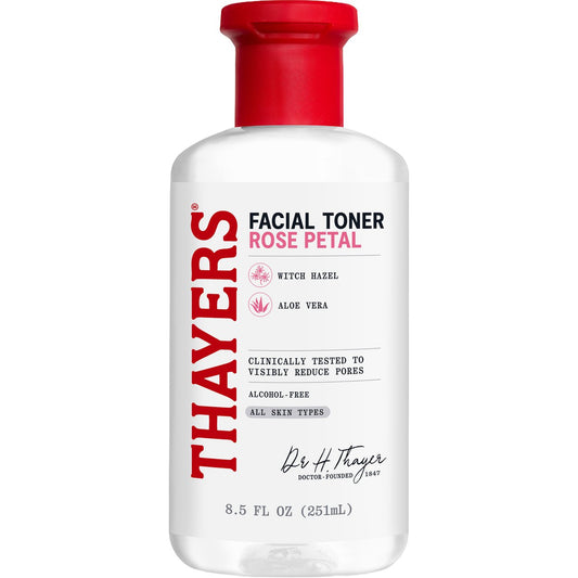 Thayers Witch Hazel Facial Toner - Rose Petal, Alcohol Free
