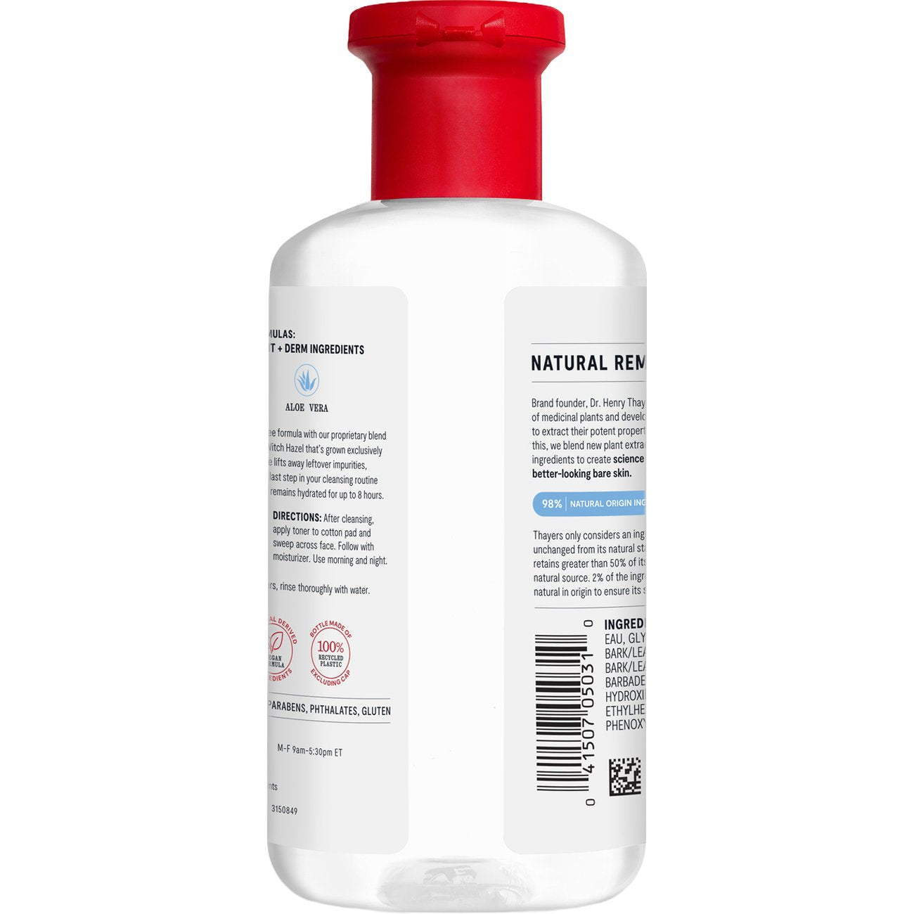 Thayers Witch Hazel Facial Toner - Unscented, Alcohol Free