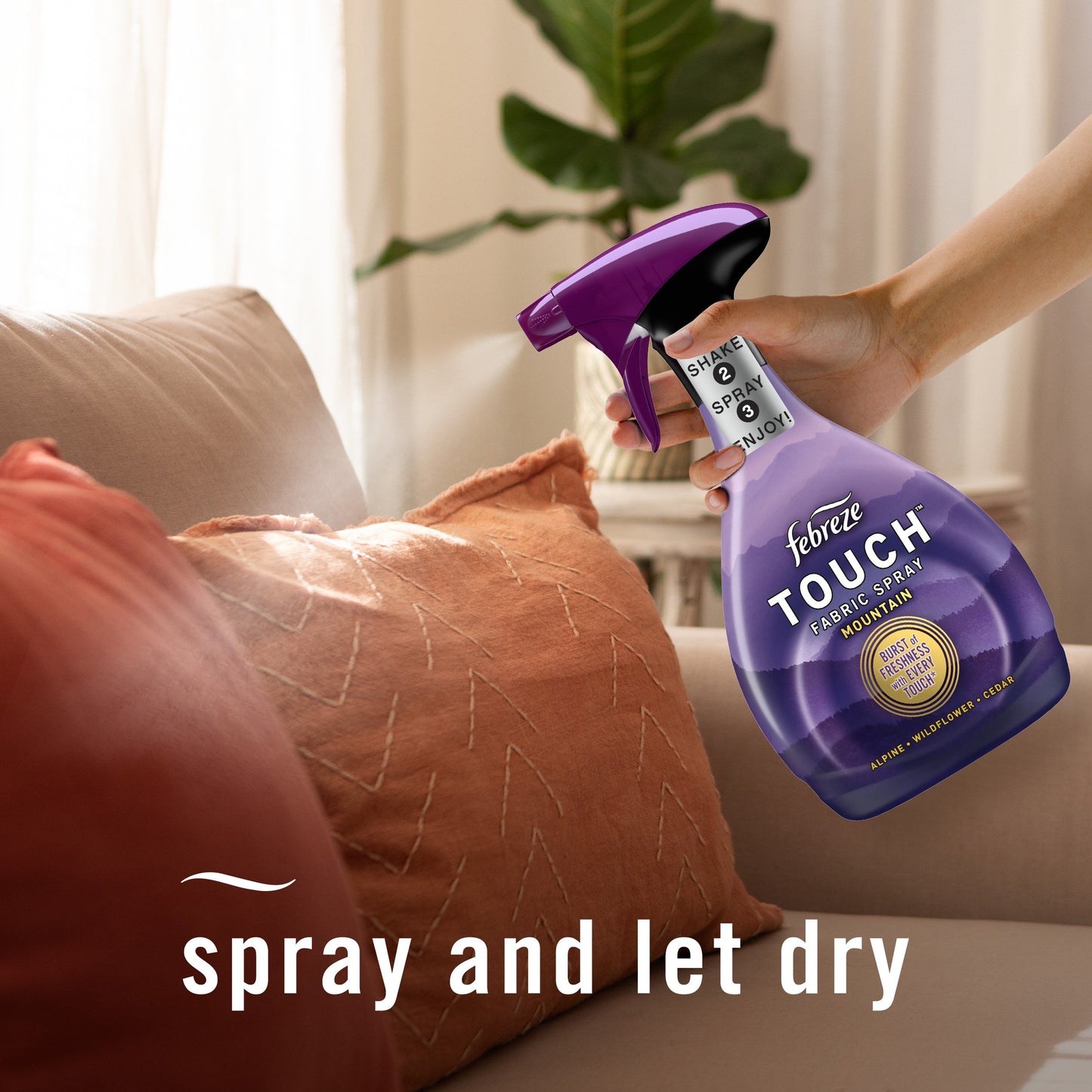 Febreze Touch Fabric Refresher Spray - Mountain