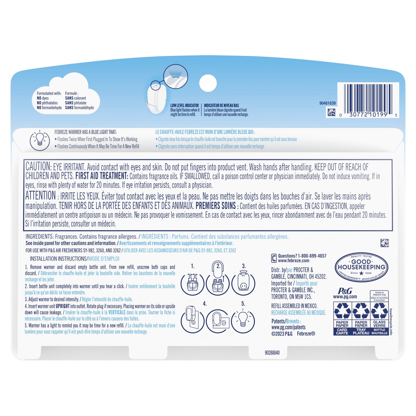 Febreze Scented Oil Refill Variety Pack