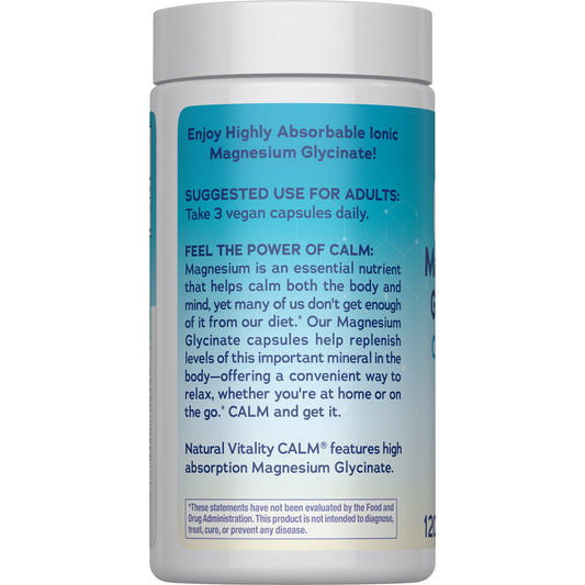 Natural Vitality Calm Calm Magnesium Glycinate Capsules