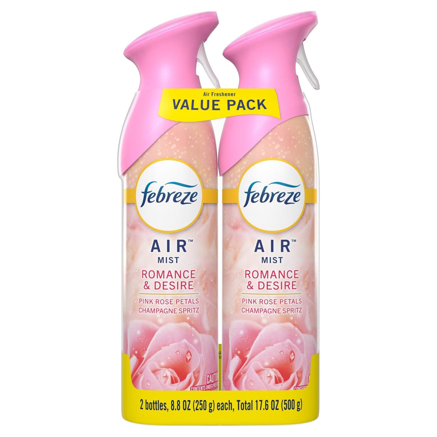 Febreze Air Freshener Spray - Odor-Fighting Room Spray - Romance & Desire Scent
