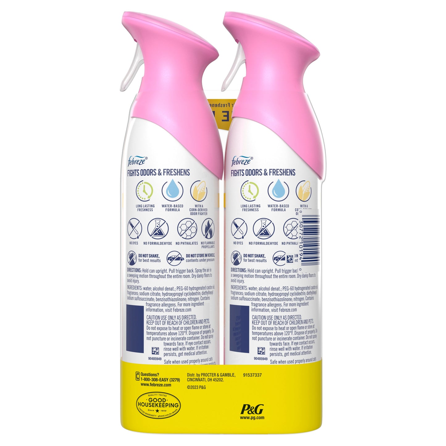 Febreze Air Freshener Spray - Odor-Fighting Room Spray - Romance & Desire Scent