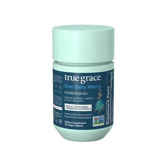 True Grace One Daily Men's Multivitamin Vegan Tablets
