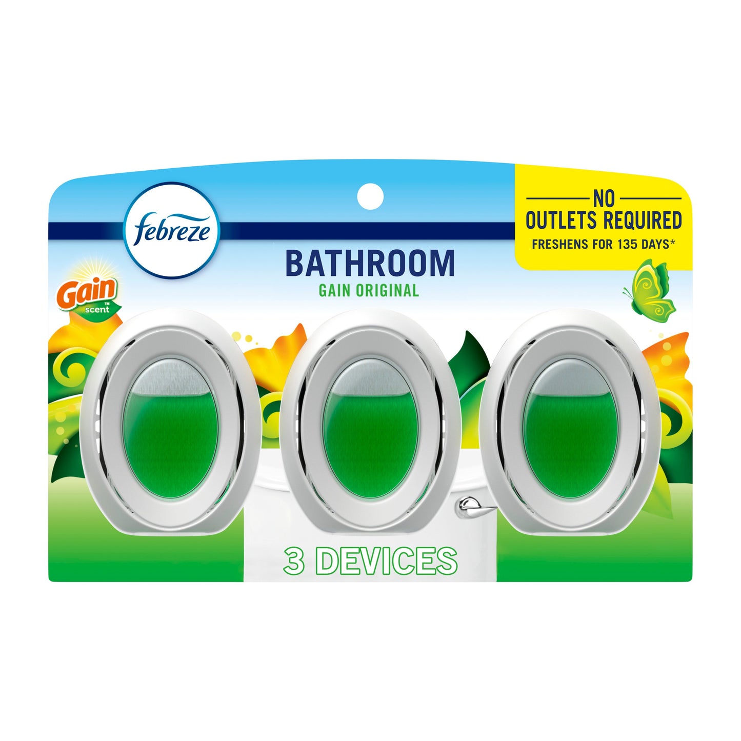 Febreze Bathroom Air Freshener - Gain Original