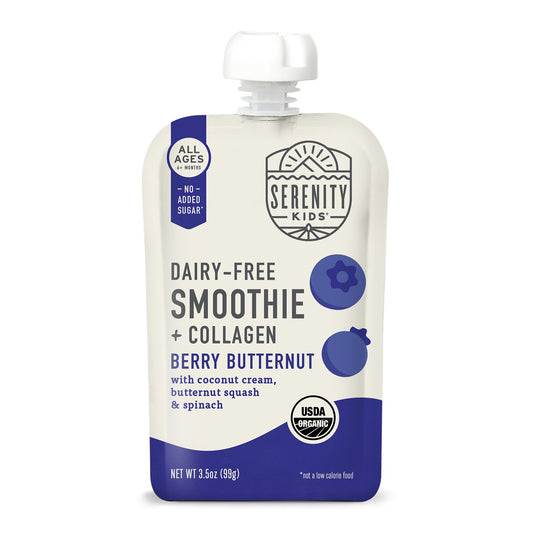 Serenity Kids Dairy Free Smoothie with Collagen - Berry Butternut