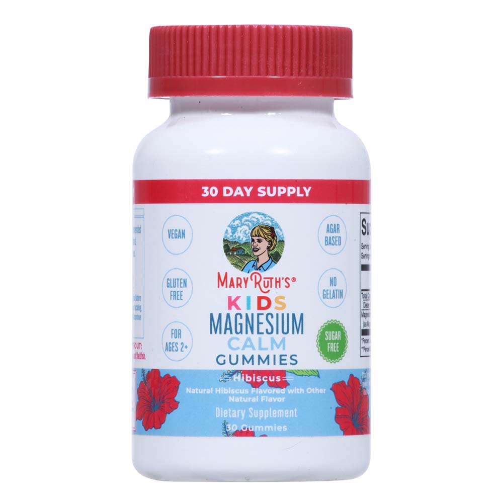 Mary Ruth's Kids' Magnesium Calm Gummies - Hibiscus