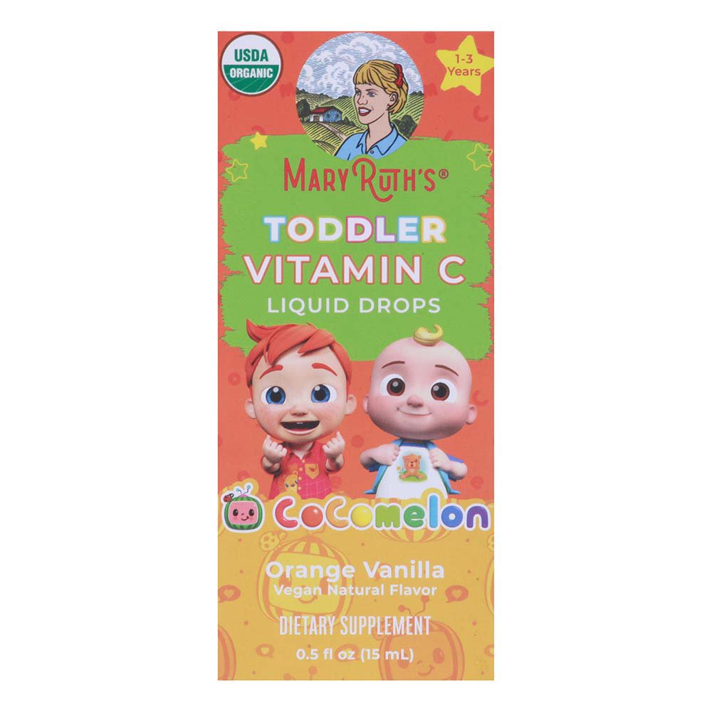 Mary Ruth's Toddler Vitamin C Liquid Drops - Orange Vanilla