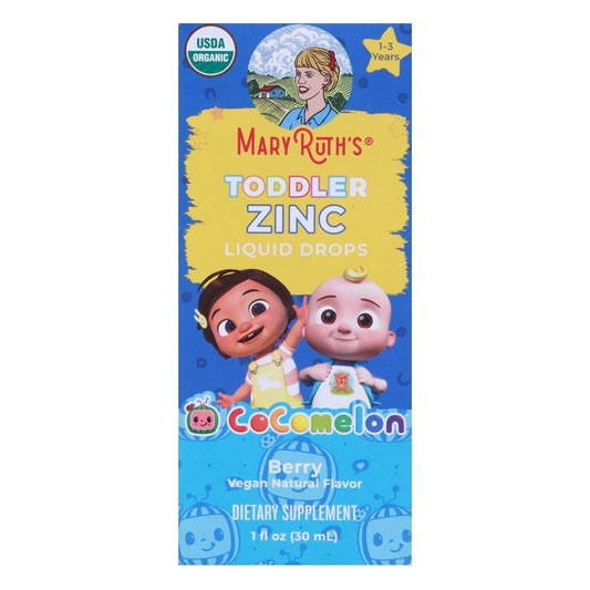 Mary Ruth's Toddler Zinc Liquid Drops - Berry