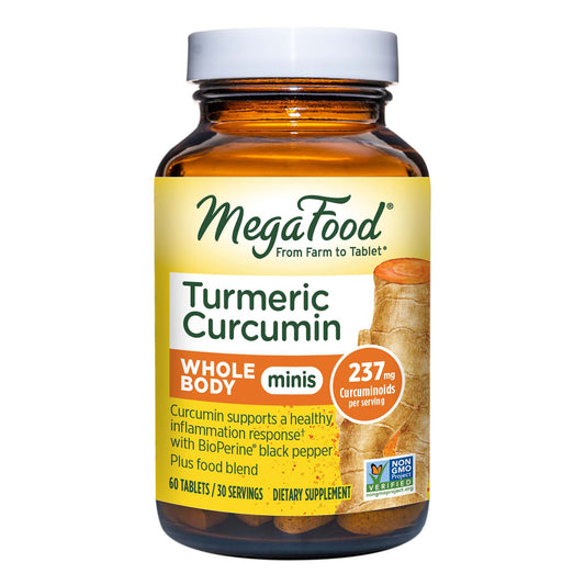MegaFood Turmeric Curcumin Mini Tablets