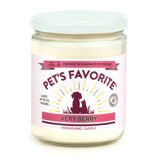 Pet's Favorite Very Berry Candle