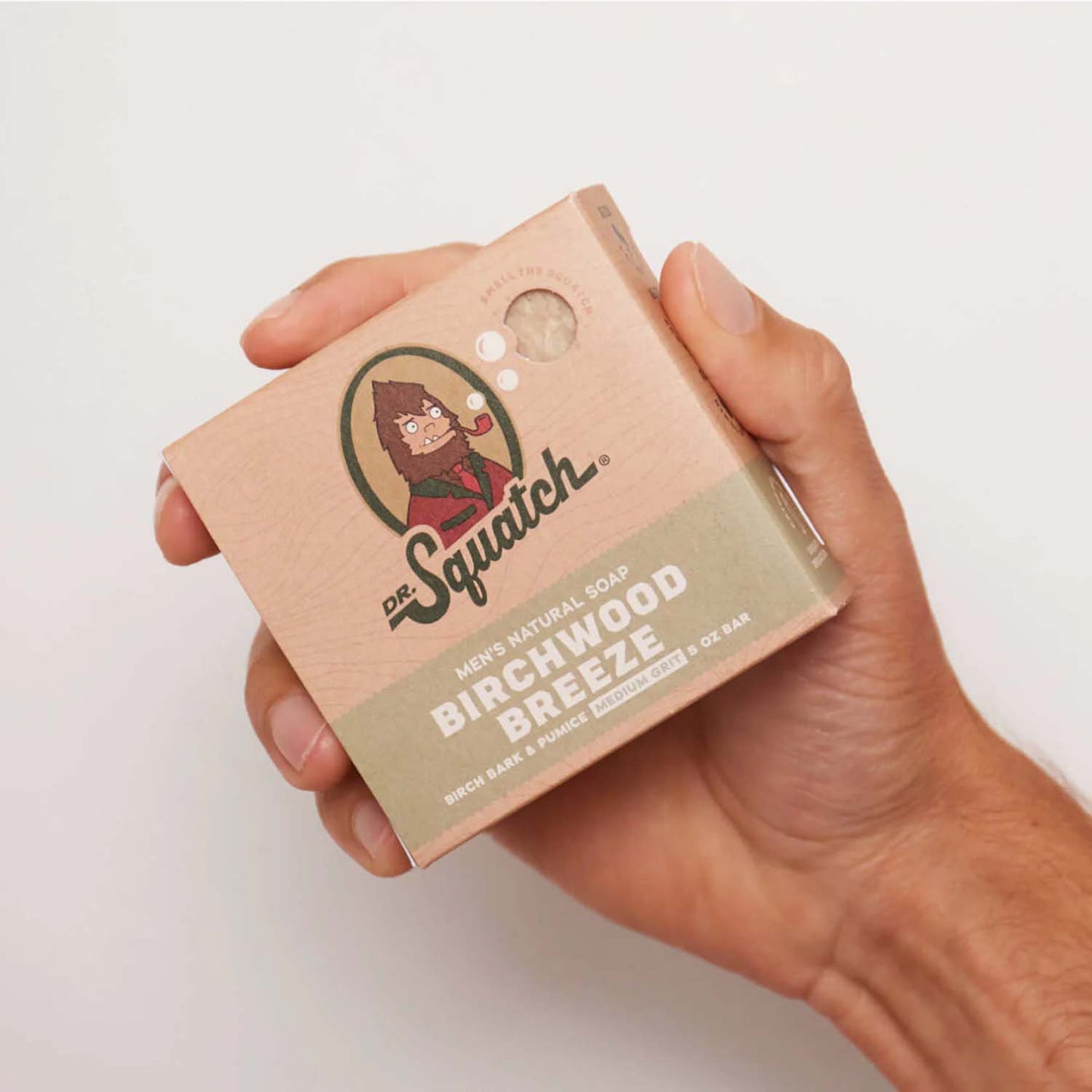 Dr. Squatch Men's Natural Soap Bar - Birchwood Breeze