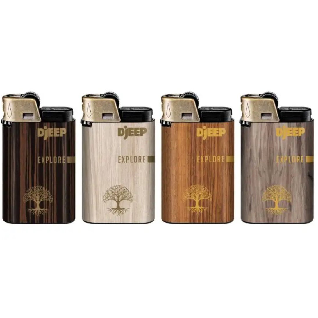 BIC DjEEP Bold Collection Textured Pocket Lighter - Assorted