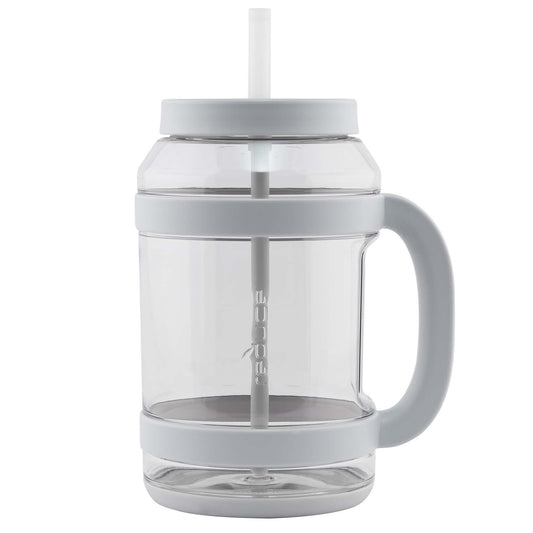 Reduce WaterDay Mug with Straw - Desktop Gray