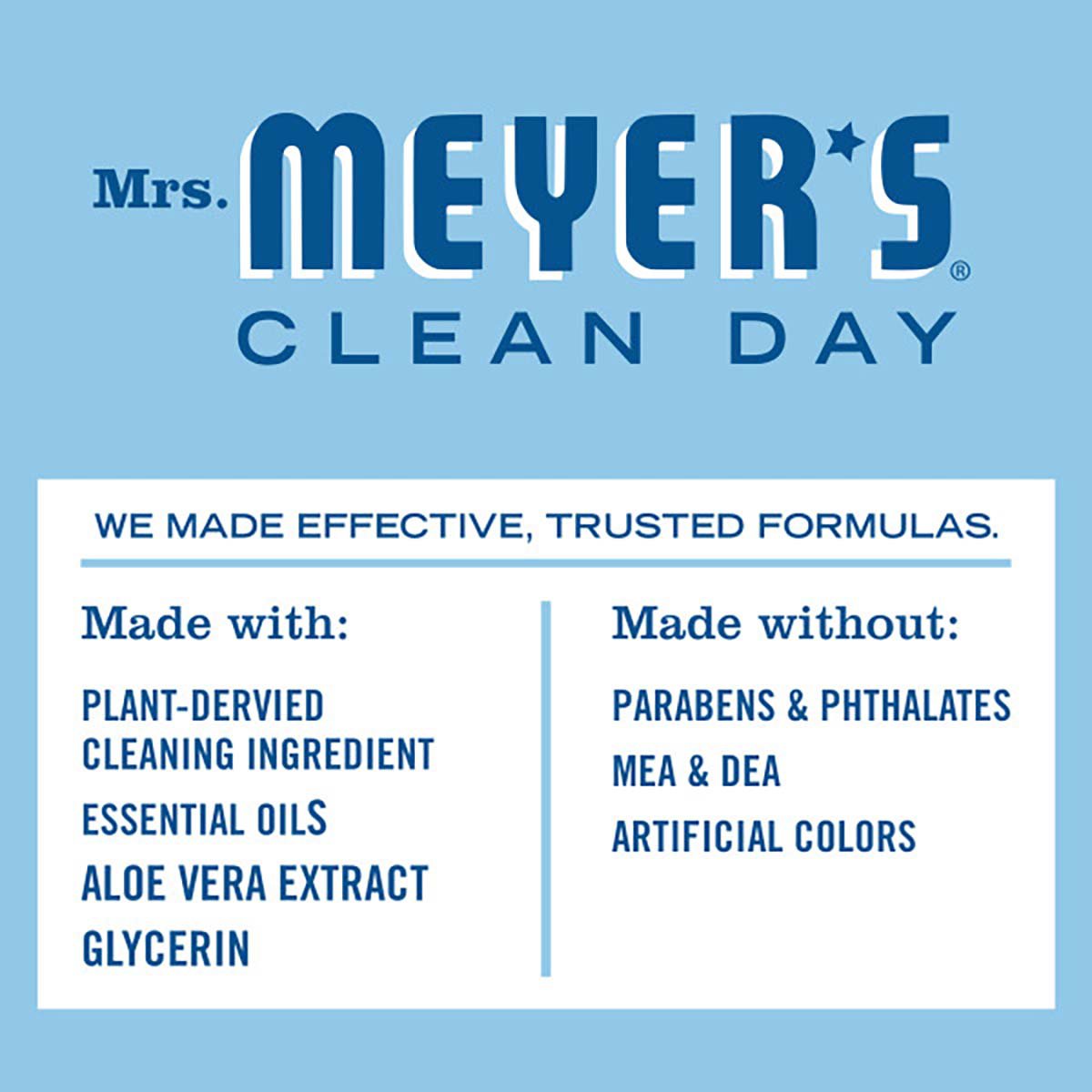 Mrs. Meyer's Clean Day Rainwater Dish Soap Refill
