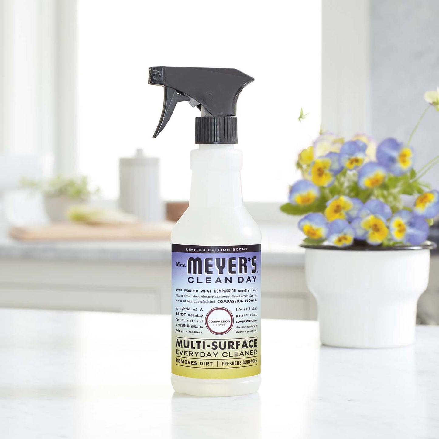 Mrs. Meyer's Clean Day Compassion Flower Multi-Surface Everyday Cleaner Spray