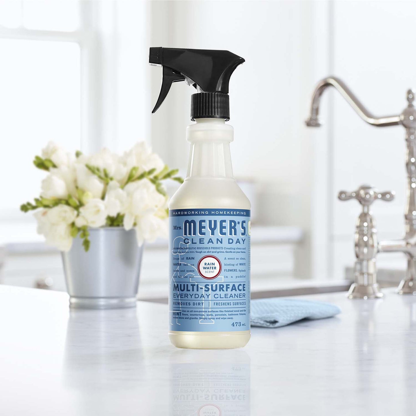 Mrs. Meyer's Clean Day Rainwater Scent Multi-Surface Everyday Cleaner Spray