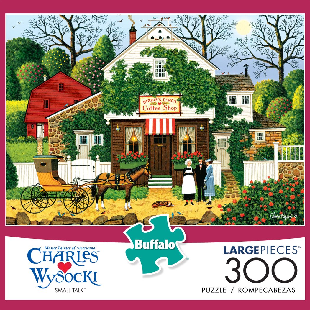 Buffalo Games Charles Wysocki Small Talk Jigsaw Puzzle