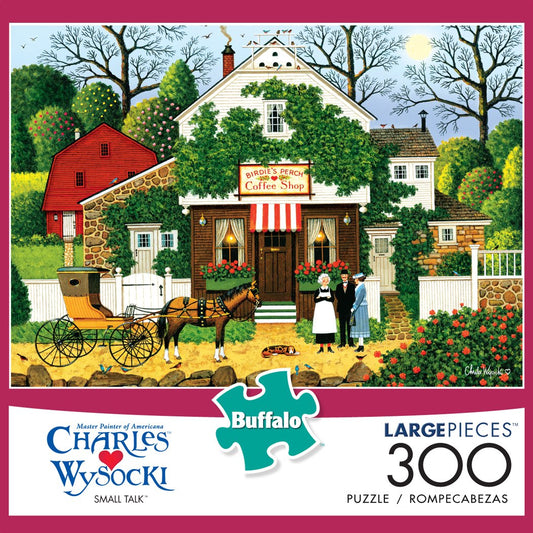 Buffalo Games Charles Wysocki Small Talk Jigsaw Puzzle