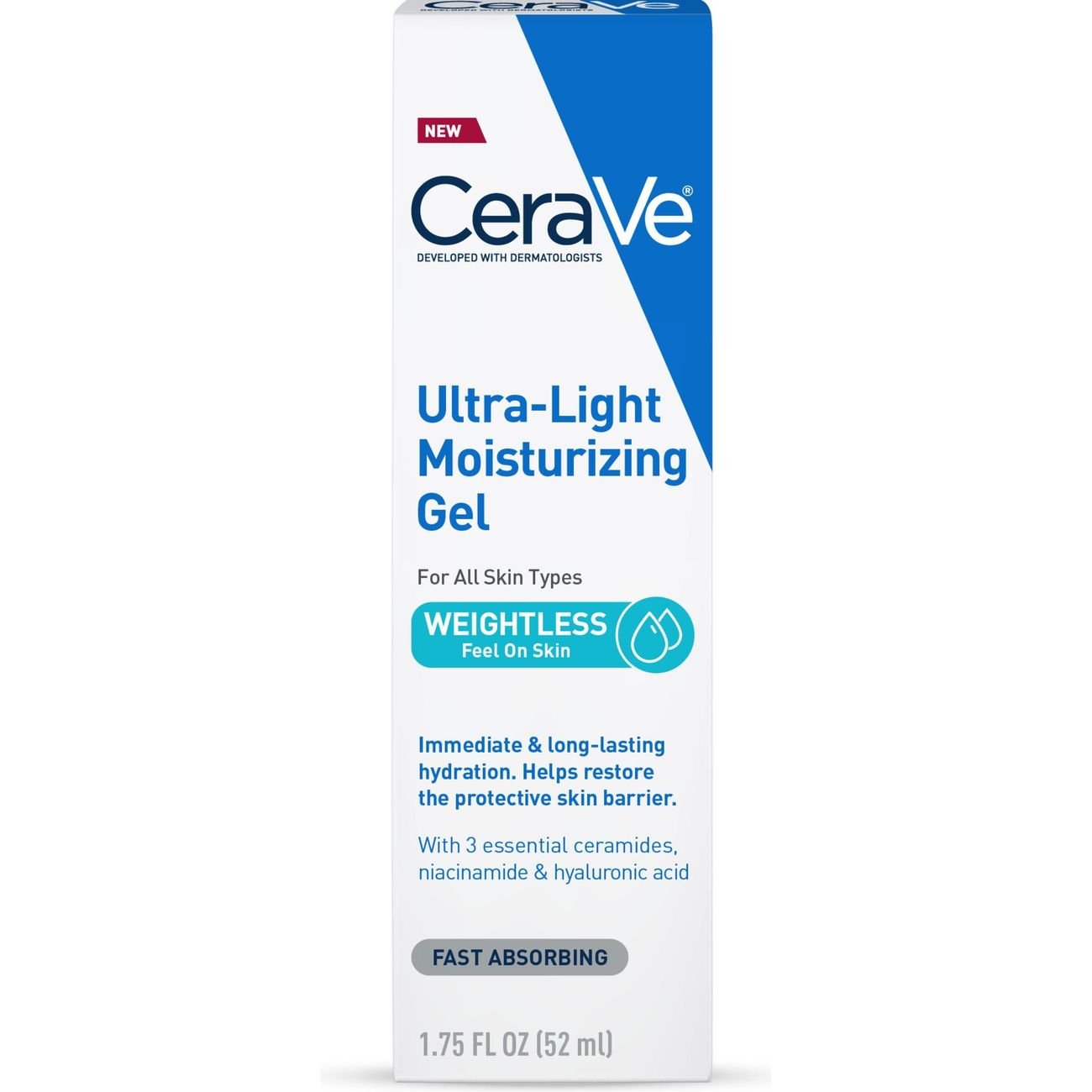 CeraVe Ultra-Light Moisturizing Gel