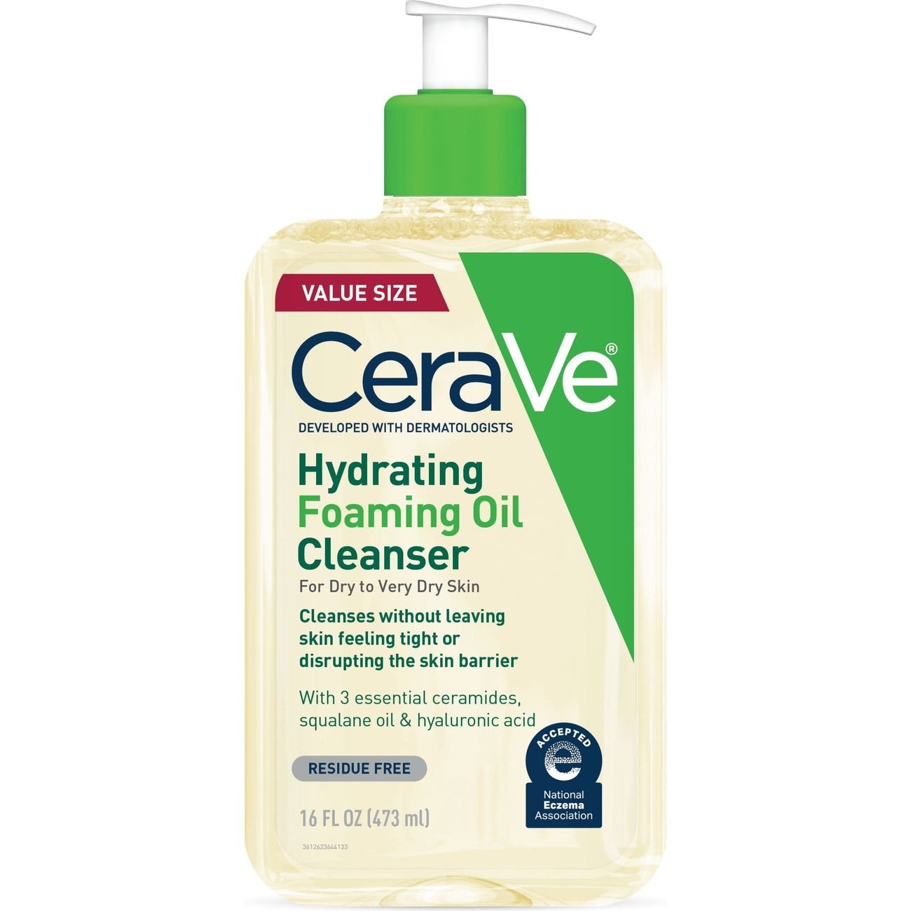 CeraVe Hydrating Foaming Oil Cleanser Value Size