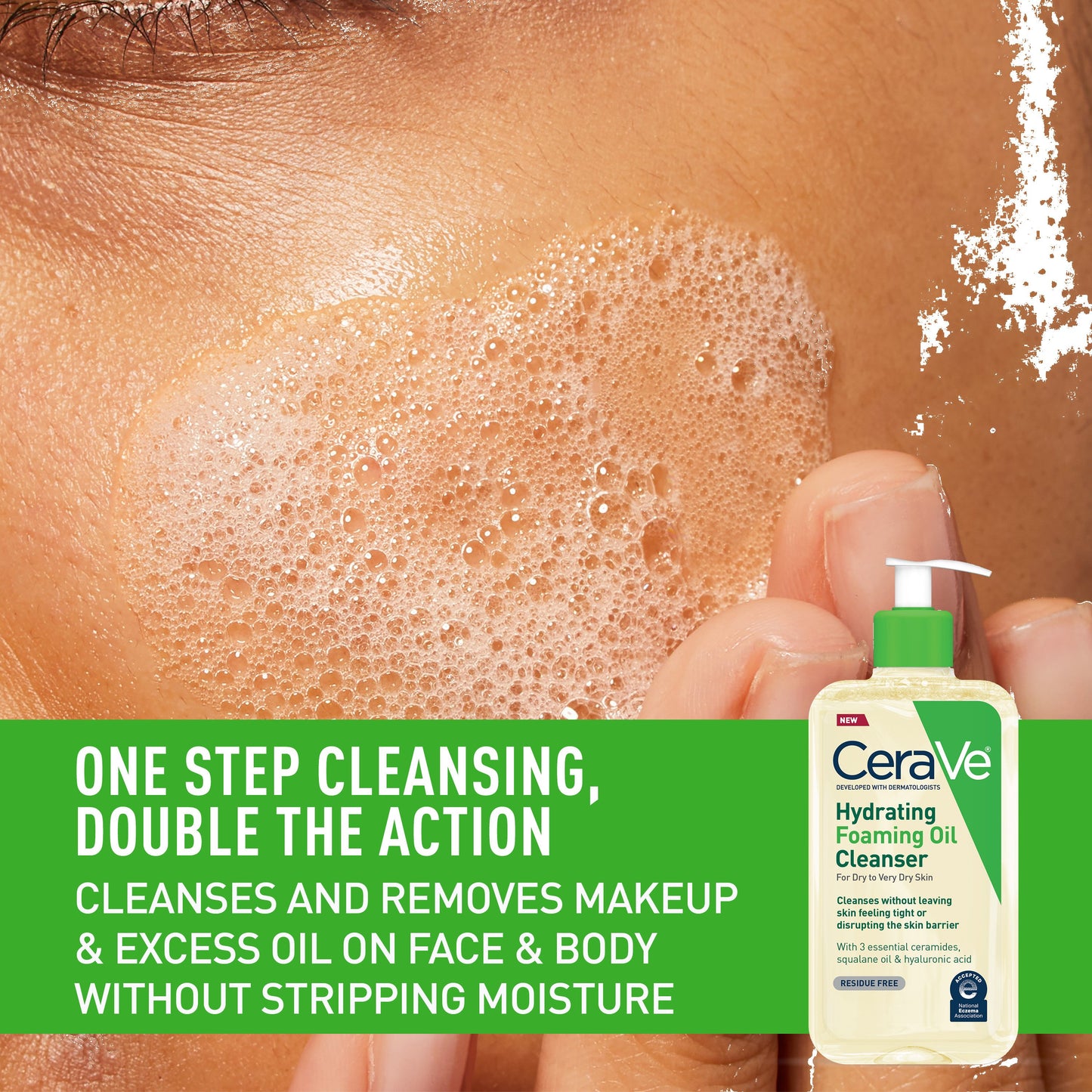 CeraVe Hydrating Foaming Oil Cleanser