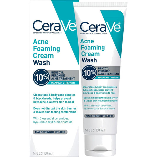 CeraVe Acne Foaming Cream Wash