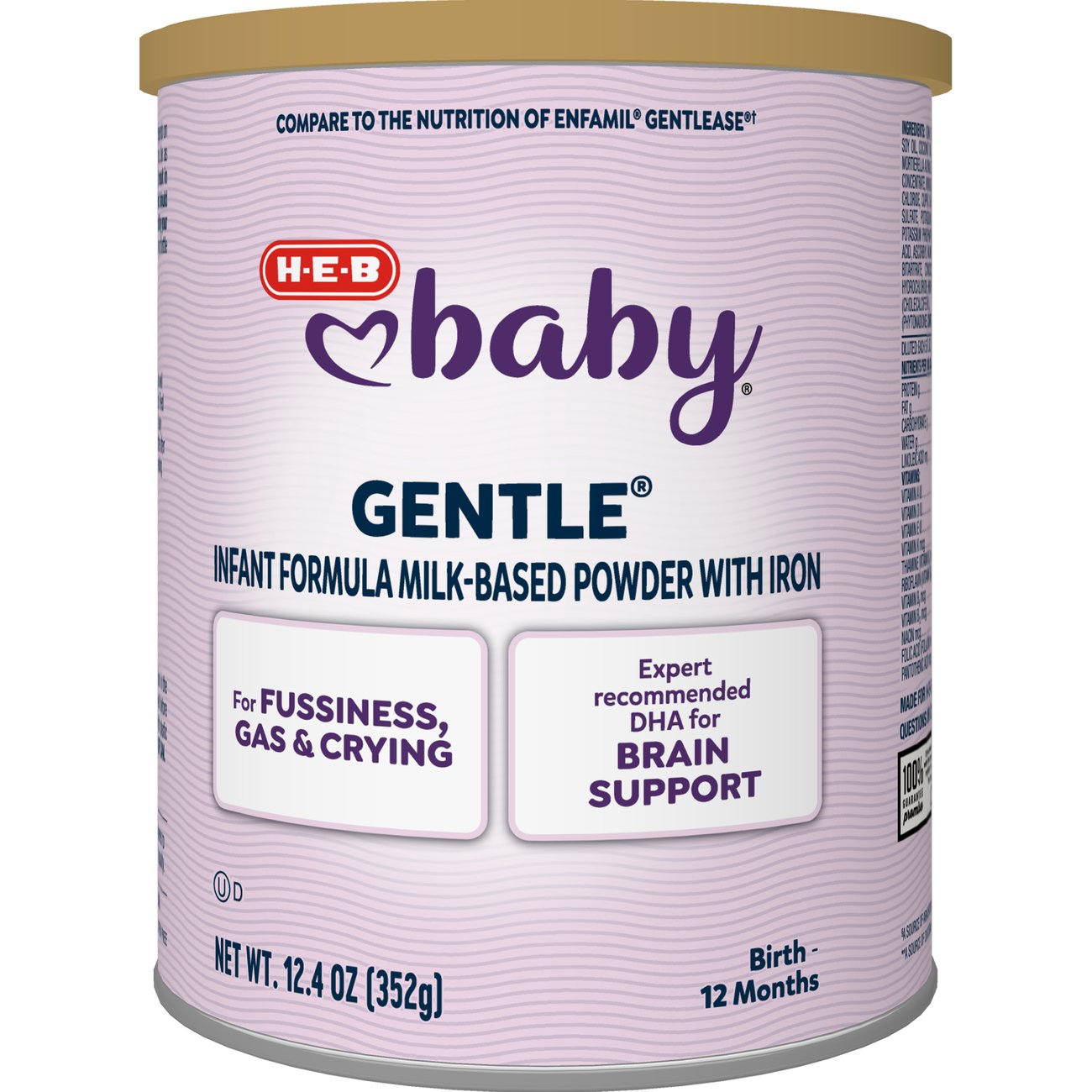 H-E-B Baby Gentle Milk-Based Powder Baby Formula With Iron