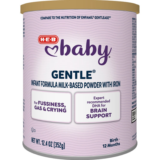 H-E-B Baby Gentle Milk-Based Powder Baby Formula With Iron